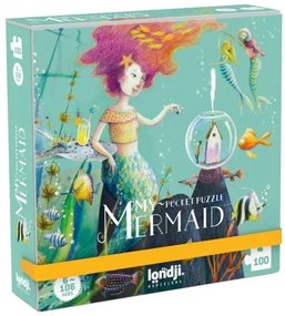 Londji Puzzle do vrecka 100ks: My Mermaid