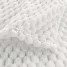 Krémová deka z mikroflanelu 125x150 cm Mini Frosty – douceur d'intérieur