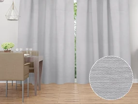 Biante Dekoračný záves TF-067 Sivý režný 140x140 cm