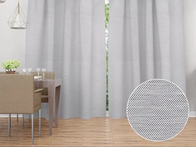 Biante Dekoračný záves TF-067 Sivý režný 140x220 cm