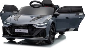 Detské elektrické autíčko Audi RS6 Avant GT sivá