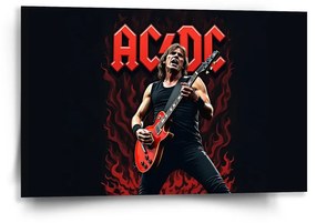 Sablio Obraz ACDC Gitarista - 60x40 cm