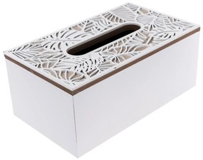 Drevená krabička na vreckovky, 24 x 14 x 10 cm