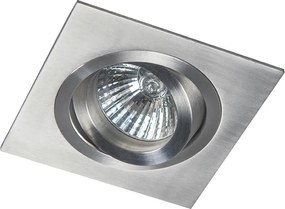 Inteligentné zapustené bodové svietidlo oceľové vrátane WiFi GU10 naklápacie - Lock 1