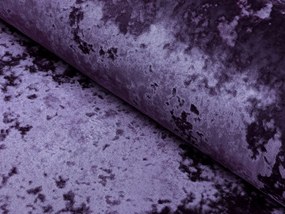 Biante Zamatový oválny obrus Diana DI-006 Tmavo fialový 120x200 cm