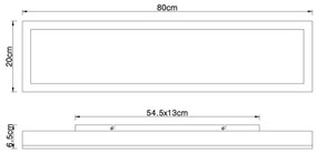 Globo 416080WD4 - LED Stropné svietidlo DORO LED/24W/230V