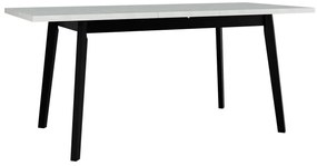 Rozkladací jedálenský stôl so 6 stoličkami SILLE 2 - dub artisan / biely / béžový