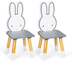 Eco Toys Detský stôl so stoličkami, Bunny