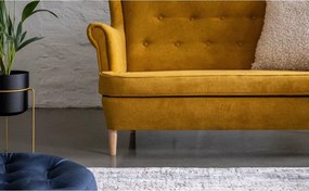 Žltá pohovka 150 cm Aros – ELTAP