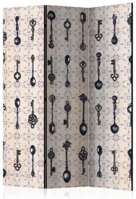 Artgeist Paraván - Retro Style: Silver Spoons [Room Dividers]