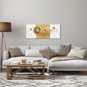 Obraz - Perly na mramore (120x50 cm)