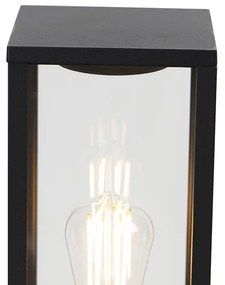 Priemyselná vonkajšia stojaca lampa čierna 80 cm IP44 - Charlois
