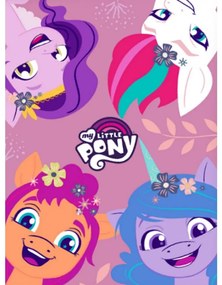Detská deka Carbotex My Little Pony PlayfulPonies, 110 x 140 cm