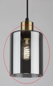 Rabalux - Náhradné sklo E27 pr. 13 cm