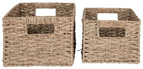 Sada 2 ks Úložné koše Venoso 30-35 × 20-24 × 30-35 cm