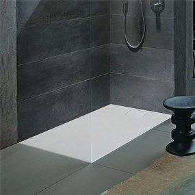 DURAVIT Stonetto obdĺžniková sprchová vanička z materiálu DuraSolid, 1400 x 1000 x 50 mm, biela matná, 720170380000000