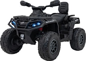 Ramiz Štvorkolka Can Am Outlander ATV na diaľkové ovládanie čierna