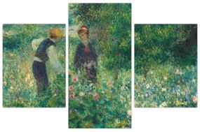 Obraz - Auguste Renoir, Picking Flowers, reprodukcia (90x60 cm)