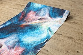Protišmykový behúň LOTUS COLOR 36500 modrý / červený