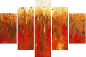 Obraz maľované abstrakcie (150x105 cm)