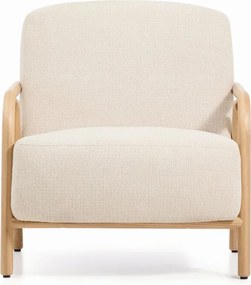 Béžové ženilkové kreslo Sylo – Kave Home