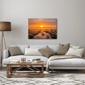 Obraz západu slnka (70x50 cm)