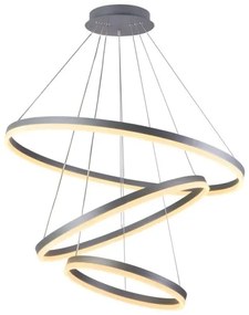 LED Stmievateľný luster na lanku LED/125W/230V 3000-6500K + diaľkové ovládanie