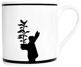 HAM Porcelánový hrnček Plant Rabbit 300 ml