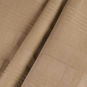 SATÉNOVÉ OBLIEČKY MARSELA EXCLUSIVE 160X200 CM, 2KS 70X80 CM SVETLOHNEDÉ