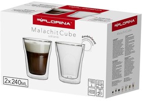 Florina 2-dielna sada hrnčekov Malachit, 240 ml