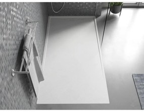 Mexen Amon, SMC obdĺžniková sprchová vanička 140 x 90 cm, biela, 4F109014