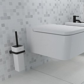 Nimco WC kefa MAYA čierna - MAC 29094K-90