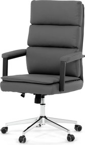 Kancelárska stolička KA-D8104 GREY Farba: Sivá