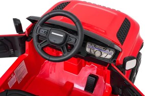 Elektrické autíčko Land Rover Defender červené