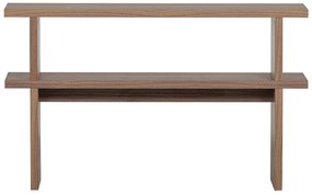 Konzolový stolík verner 120 x 30 cm hnedý MUZZA