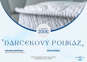 Darčekový poukaz v hodnote 200 €