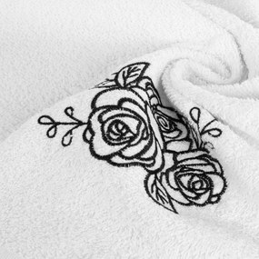 BAVLNENÝ UTERÁK SADA 30X50 CM, 50X90 CM, 70X140 CM BIELA