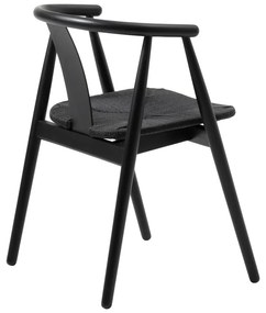 Čierna jedálenská stolička Relate – Unique Furniture