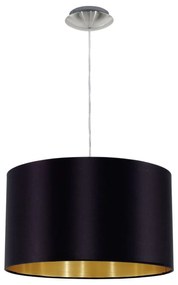 Moderné svietidlo EGLO MASERLO čierna/zlatá 31599