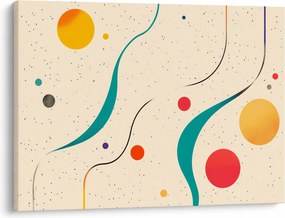 Obraz - Minimalistická farebná ilustrácia (70x50 cm)