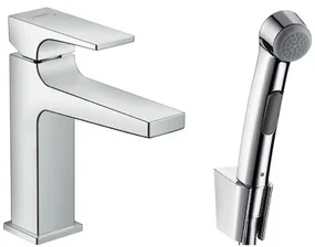 Umývadlová batéria Hansgrohe Metropol s bidetovú spŕškou chróm 32522000
