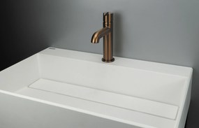 Deante Umývadlo na dosku Correo 60x40 cm - CQR AU6M, granit, alabaster
