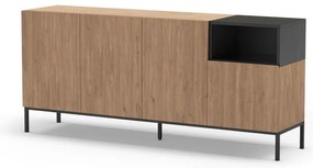 Komoda v prírodnej farbe 180x80 cm Cailin – Marckeric