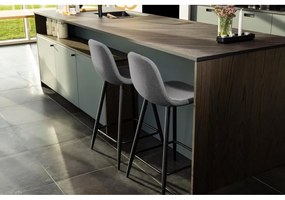 Sada 2 svetlosivých stoličiek Actona Wilma