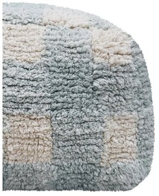 Svetlomodrý taburet Vichy Blue Sage – Lorena Canals