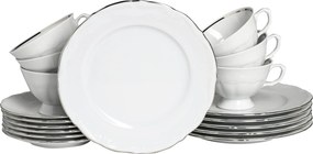 XXXLutz KÁVOVÝ SERVIS Maria Theresia Platin 18-dielne Creatable - Online Only bytové doplnky - 007768059201