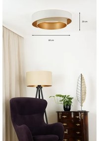 Brilagi - LED Stropné svietidlo VEGAS SHINE LED/24W/230V pr. 60 cm béžová/krémová