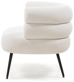 Čalouněné křeslo LEYA ecru