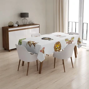 Sablio Obrus Zvieratká 4 - 90x90 cm
