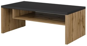 Konferenčný stolík Crossroad N99 (dub wotan + čierna). Akcia -10%. Vlastná spoľahlivá doprava až k Vám domov. 1118172